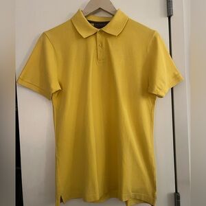 Esprit Bright Yellow men Polo Shirt size S